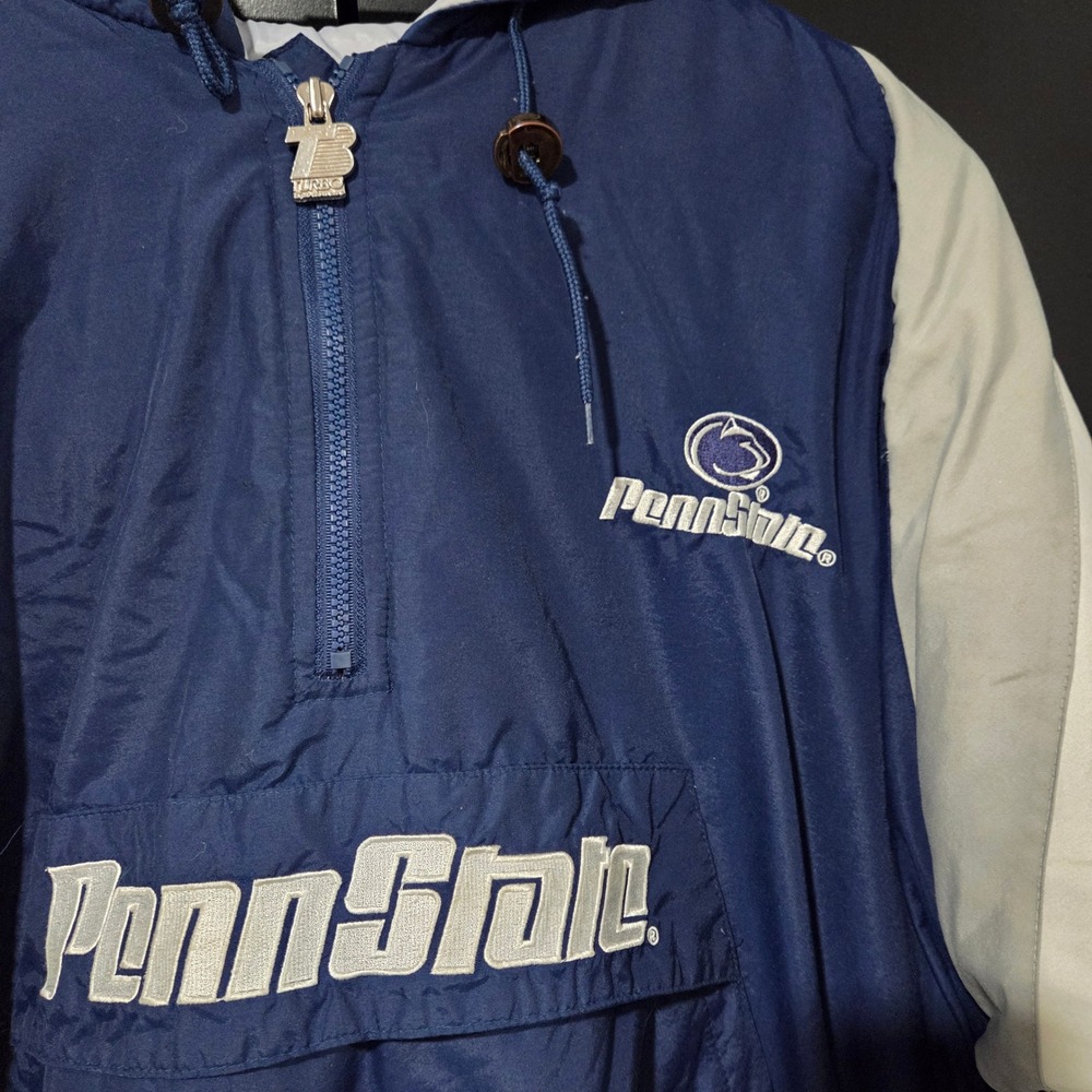 Vintage Turbo Sportswear Penn State Nittany Lions‎ Pullover Jacket Mens Large